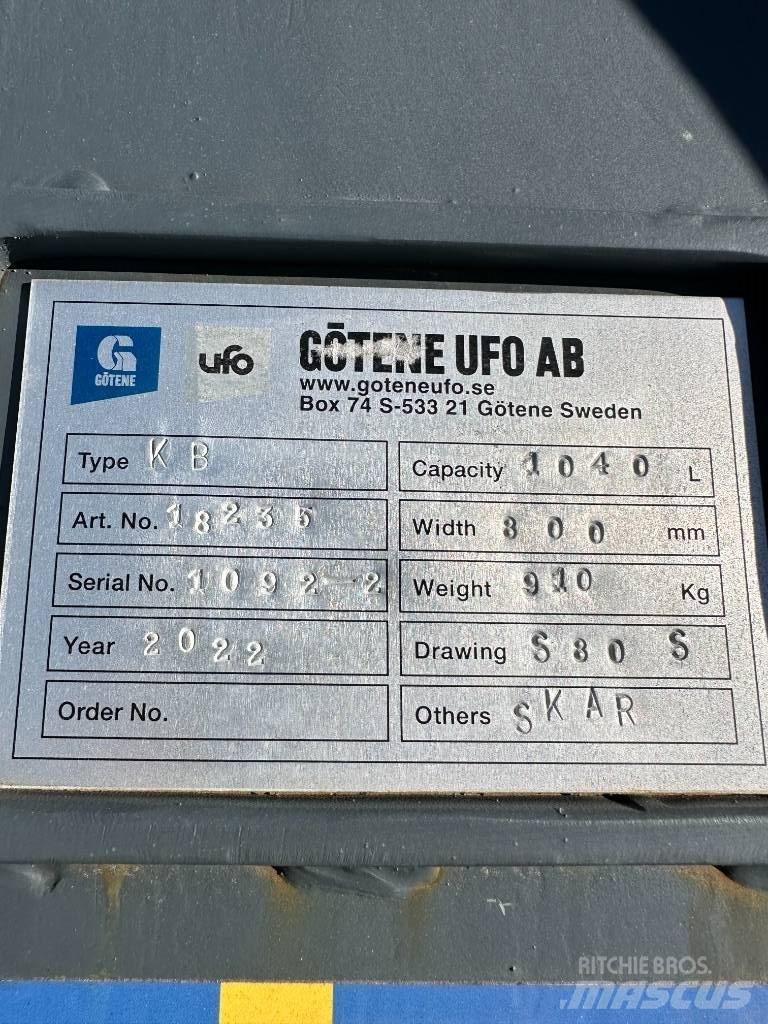 UFO KB-S80 Εκσκαφείς με ερπύστριες