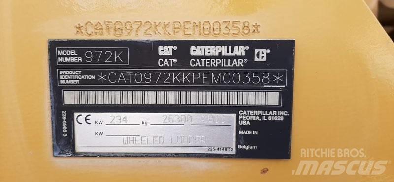 CAT 972K Φορτωτές με λάστιχα (Τροχοφόροι)