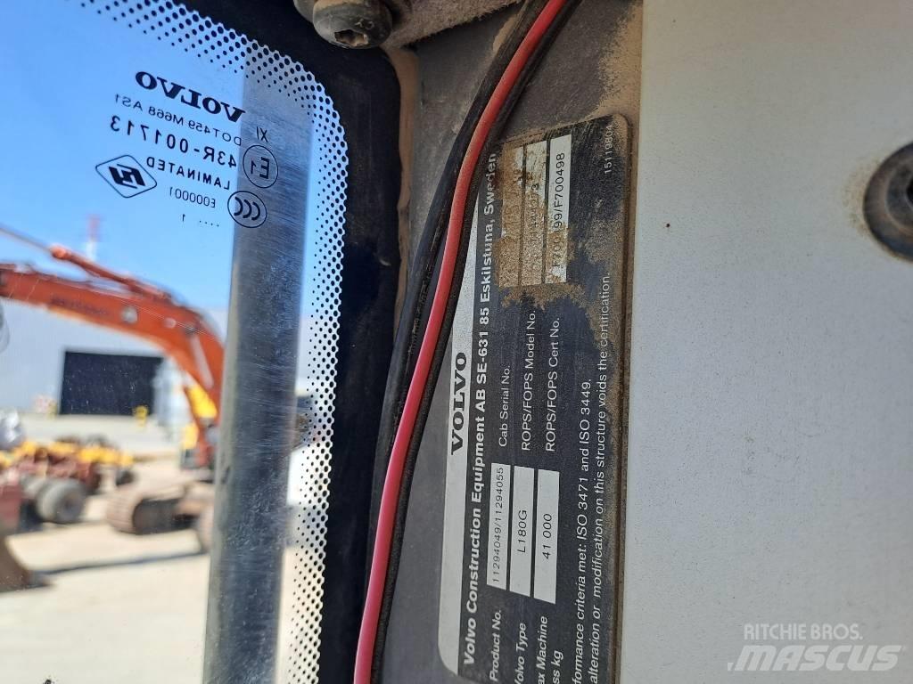 Volvo L180G Φορτωτές με λάστιχα (Τροχοφόροι)
