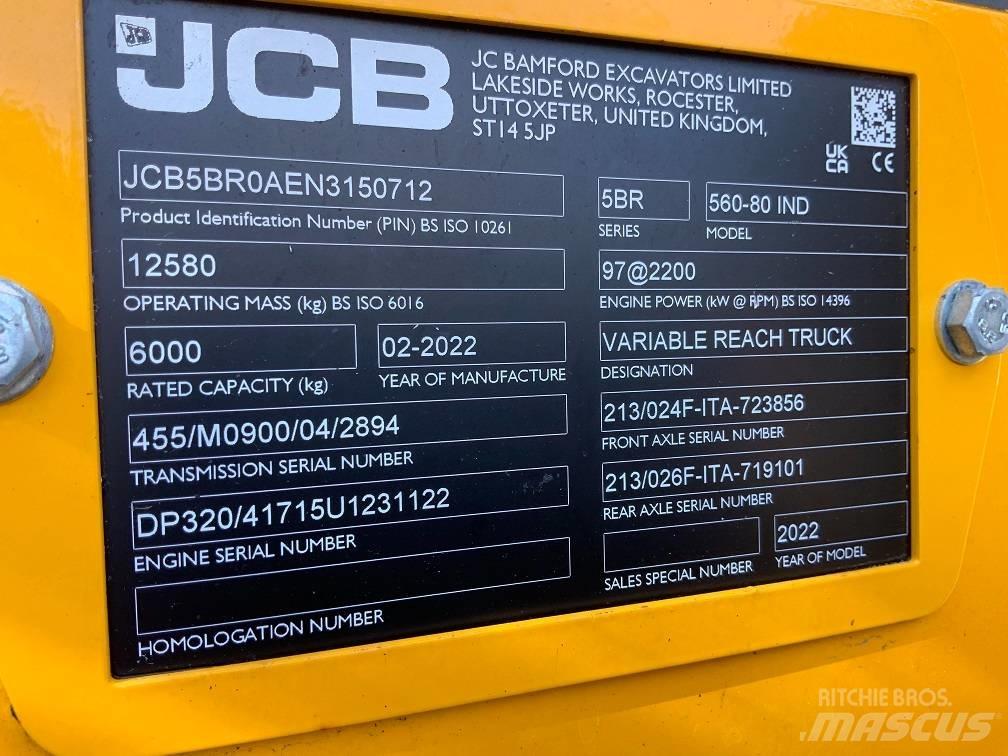 JCB 560-80 Τηλεσκοπικοί ανυψωτές