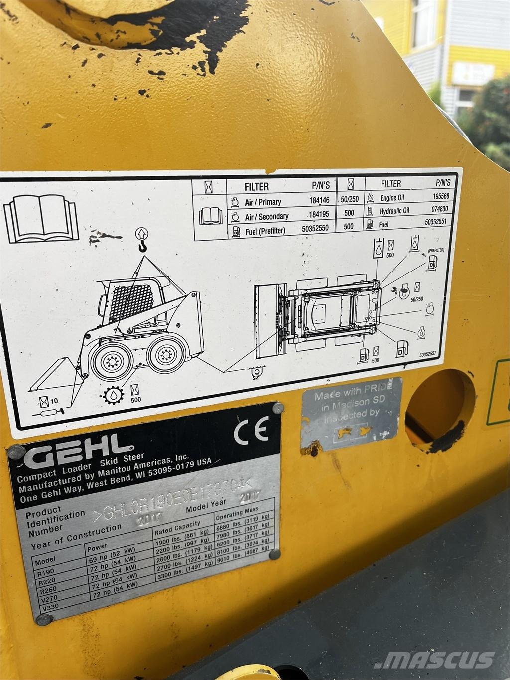 Gehl R 190 Φορτωτάκια