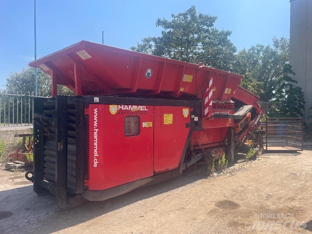 Hammel VB 750 E Τεμαχιστές αποβλήτων