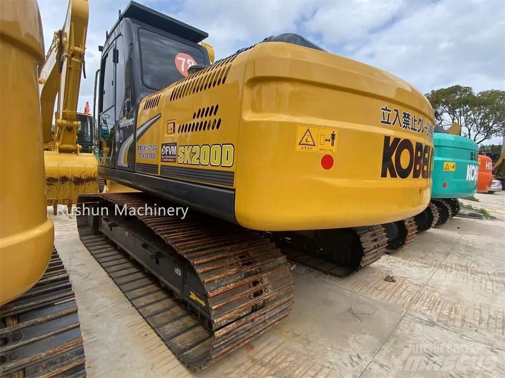Kobelco SK200 Εκσκαφείς με ερπύστριες