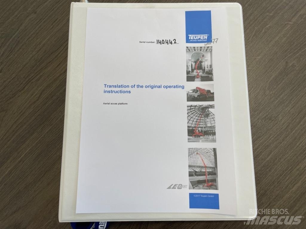 Teupen Leo 50 GT Ανυψωτήρες με αρθρωτό βραχίονα