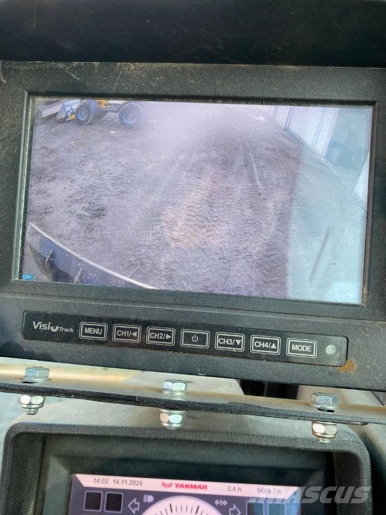 Yanmar B 95 W Εκσκαφείς με τροχούς - λάστιχα