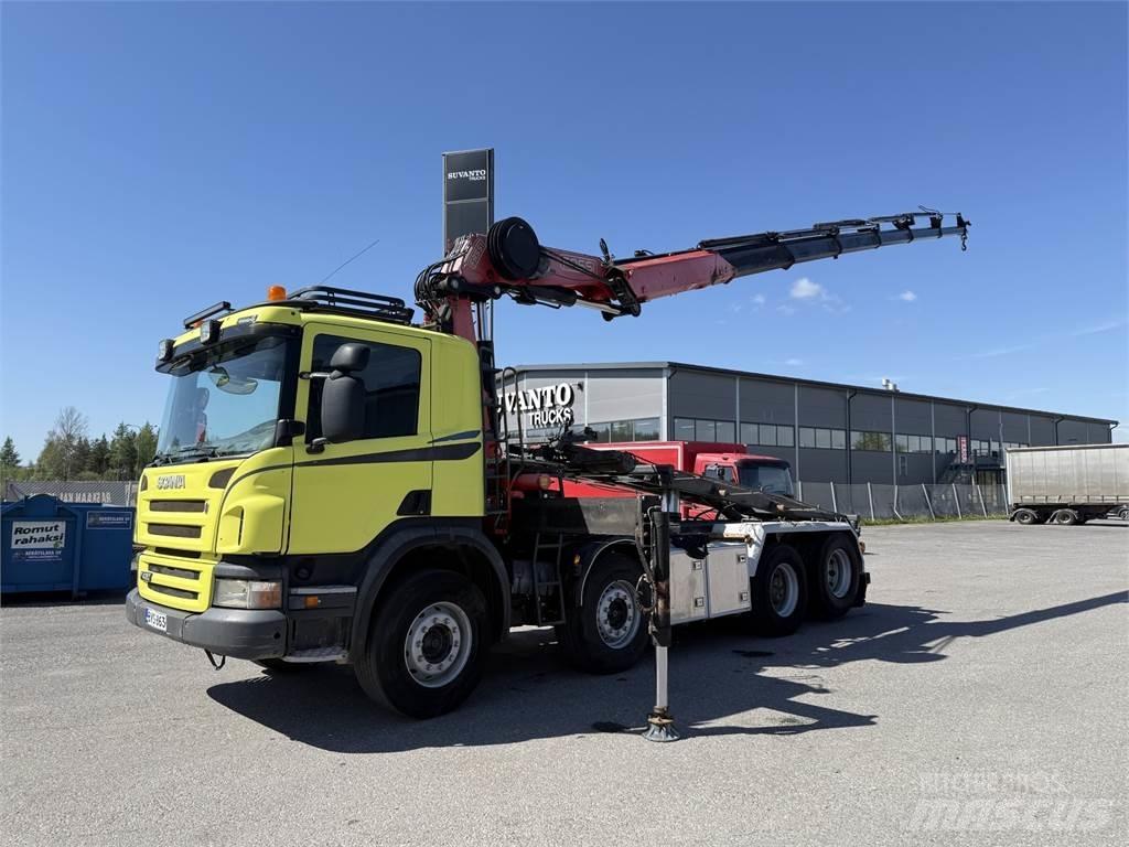 Scania P420 8X2 Φορτηγά με Γερανό