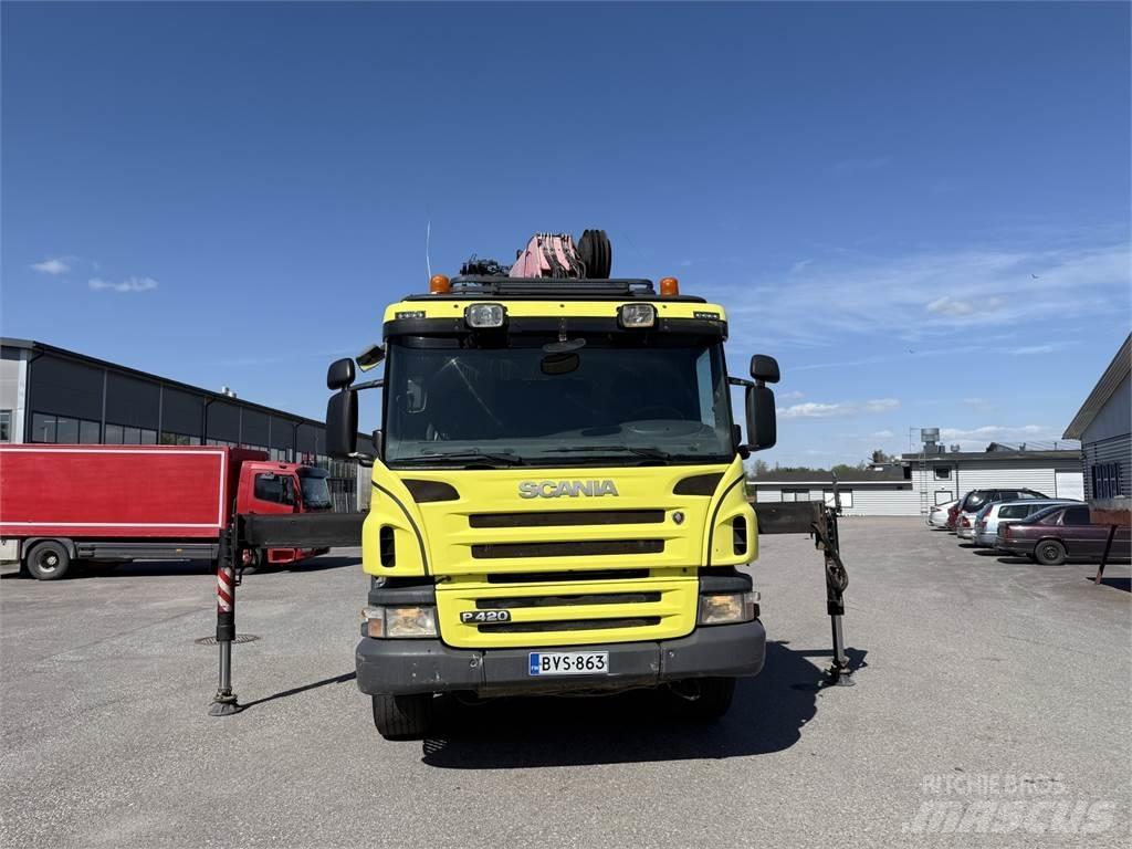 Scania P420 8X2 Φορτηγά με Γερανό