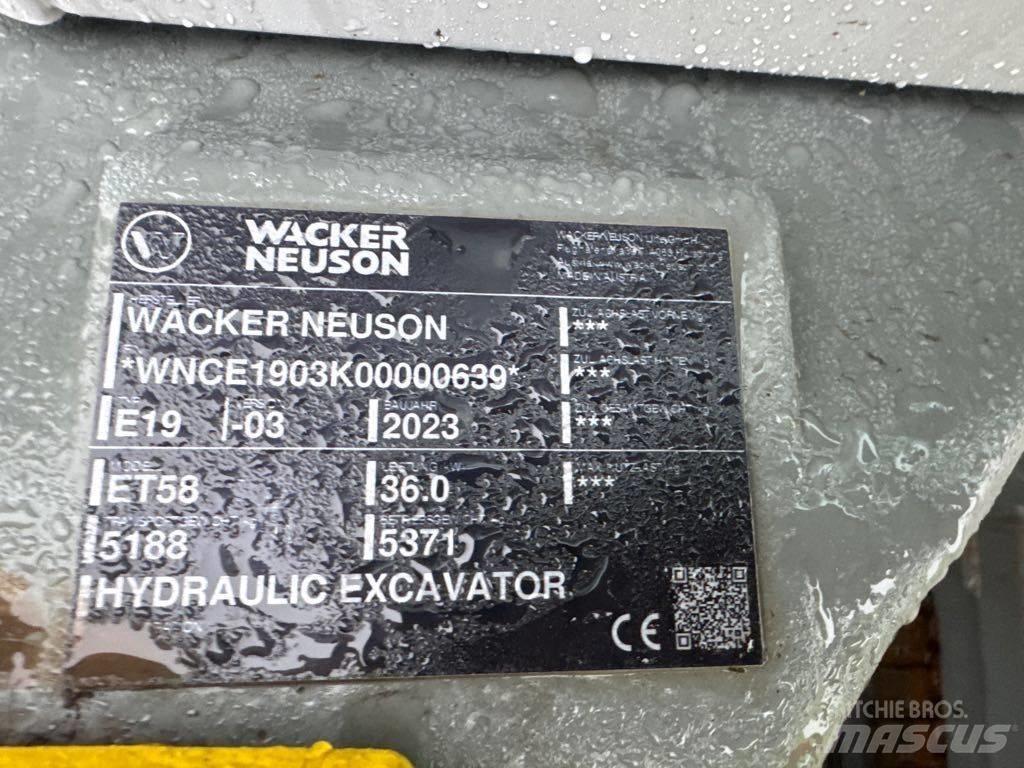 Wacker Neuson ET58 Εκσκαφείς με ερπύστριες