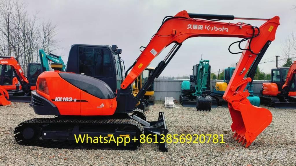 Kubota KX 183 Εκσκαφείς με ερπύστριες