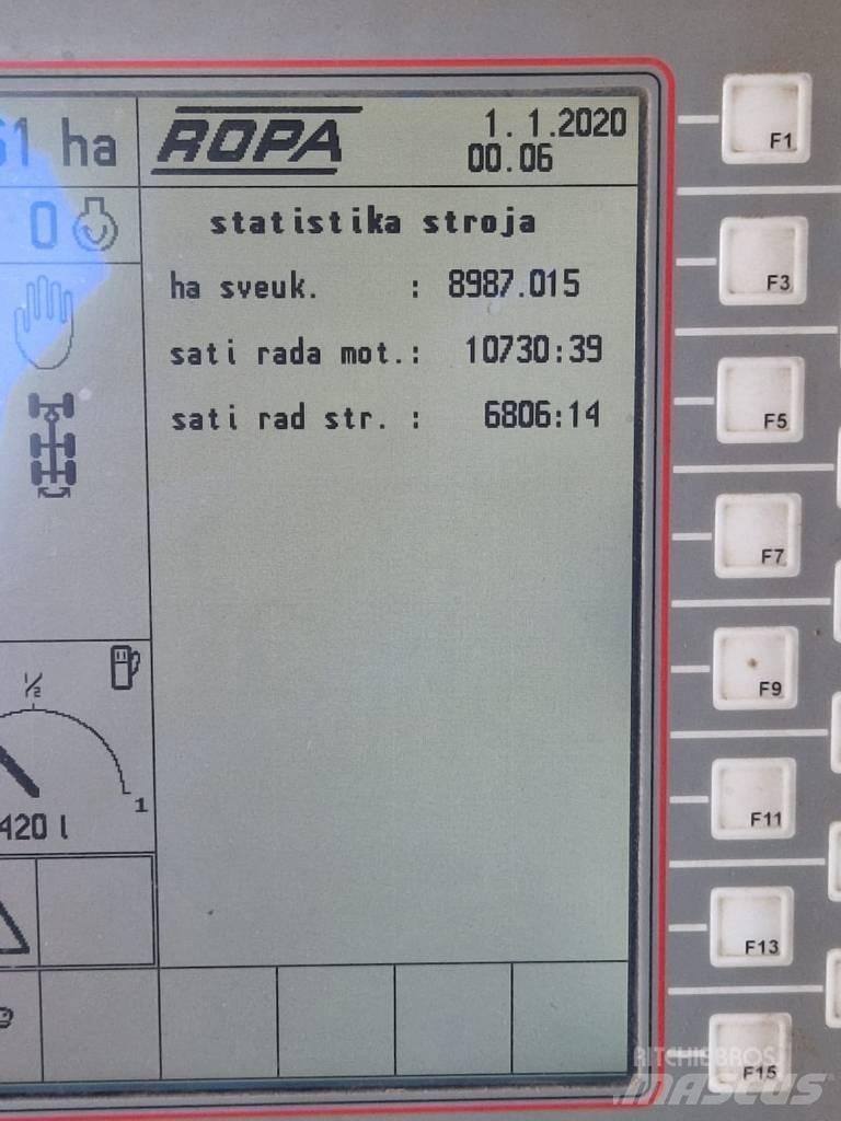 Ropa Tiger 3 Μηχανή εξαγωγής και συλλογής τεύτλων