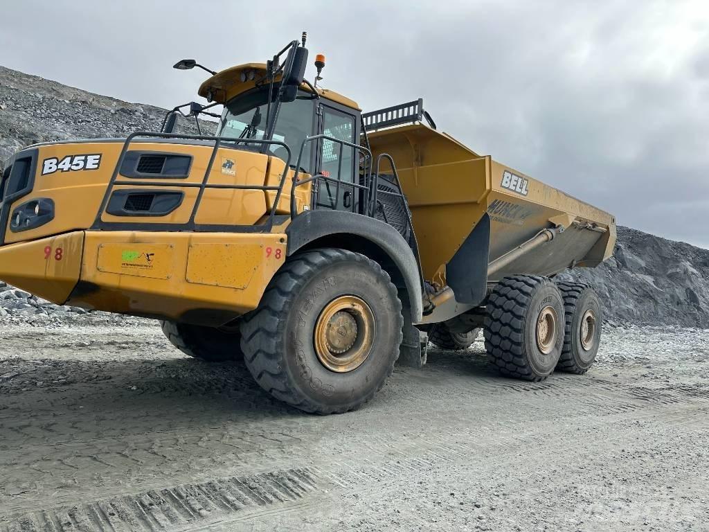 Bell B 45 E Άκαμπτα Dumper με ανατρεπόμενο κάδο