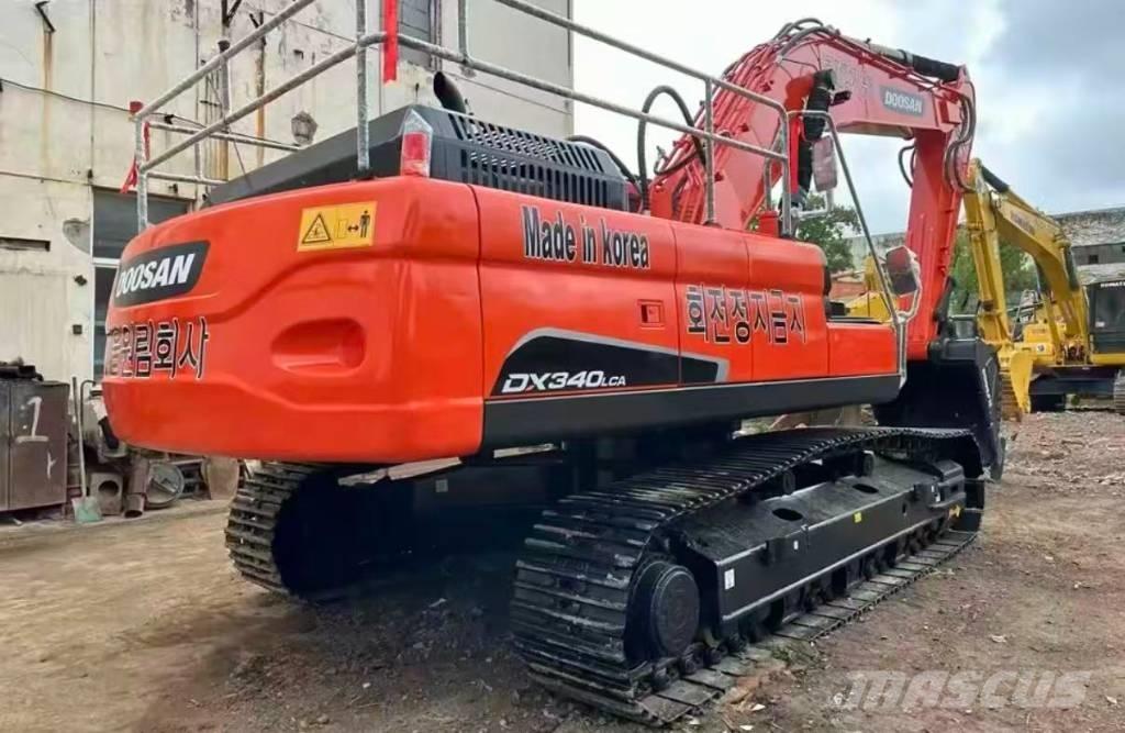 Doosan DX 340 Εκσκαφείς με ερπύστριες