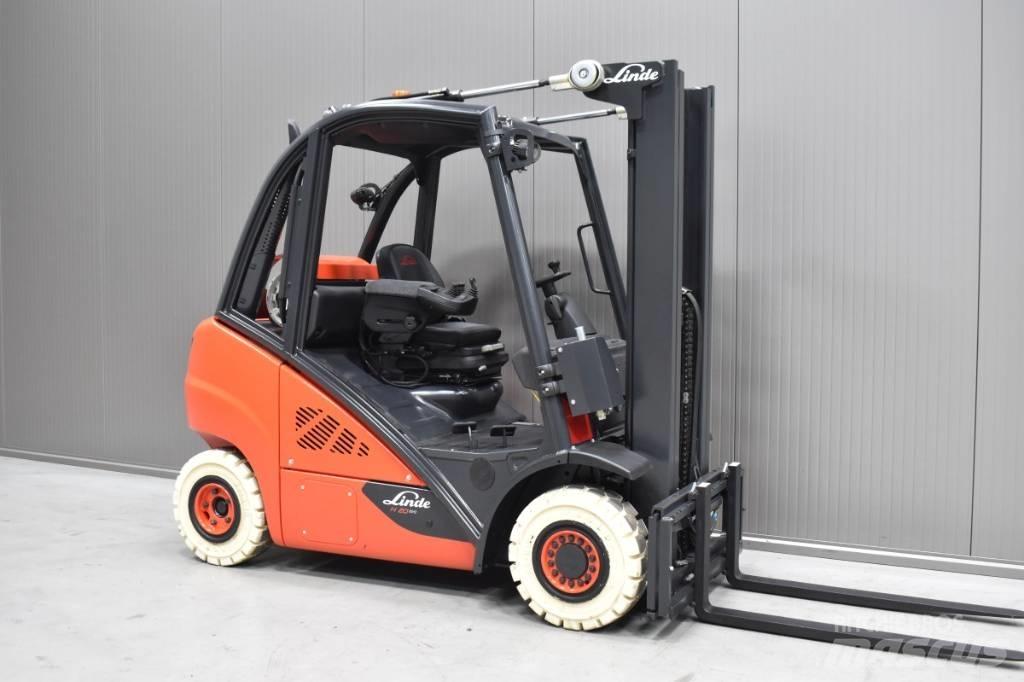 Linde H 20 T/600 - 02 Περονοφόρα ανυψωτικά κλαρκ με φυσικό αέριο LPG