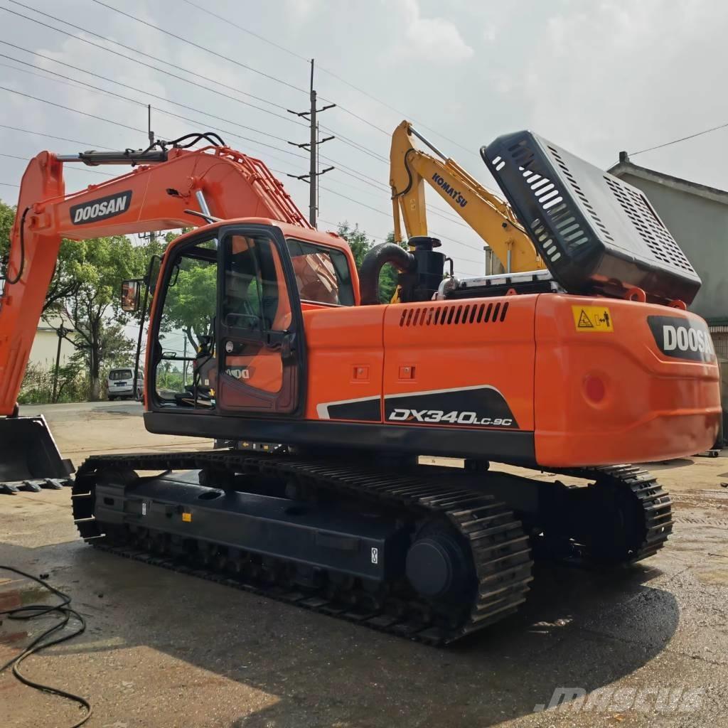Doosan DX 340 LC-9C Εκσκαφείς με ερπύστριες