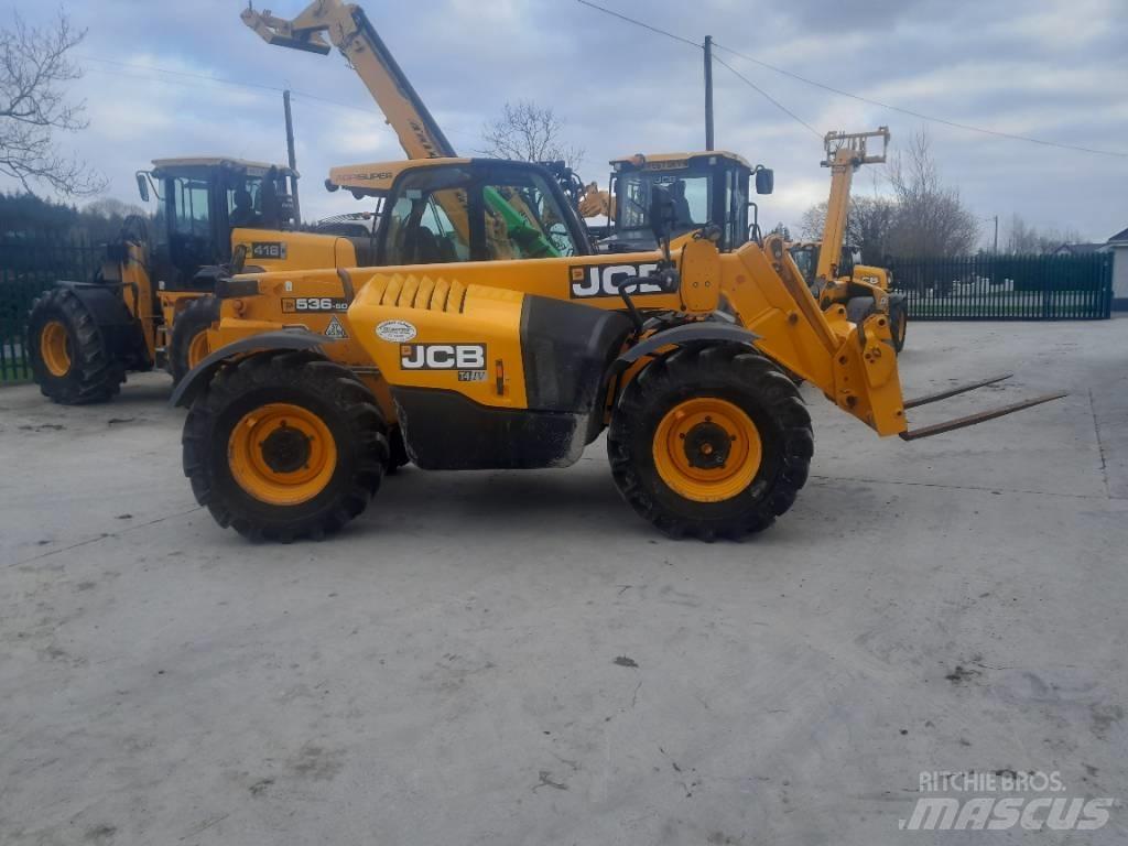 JCB 536-60 Συστήματα τηλεχειρισμού για τη γεωργία