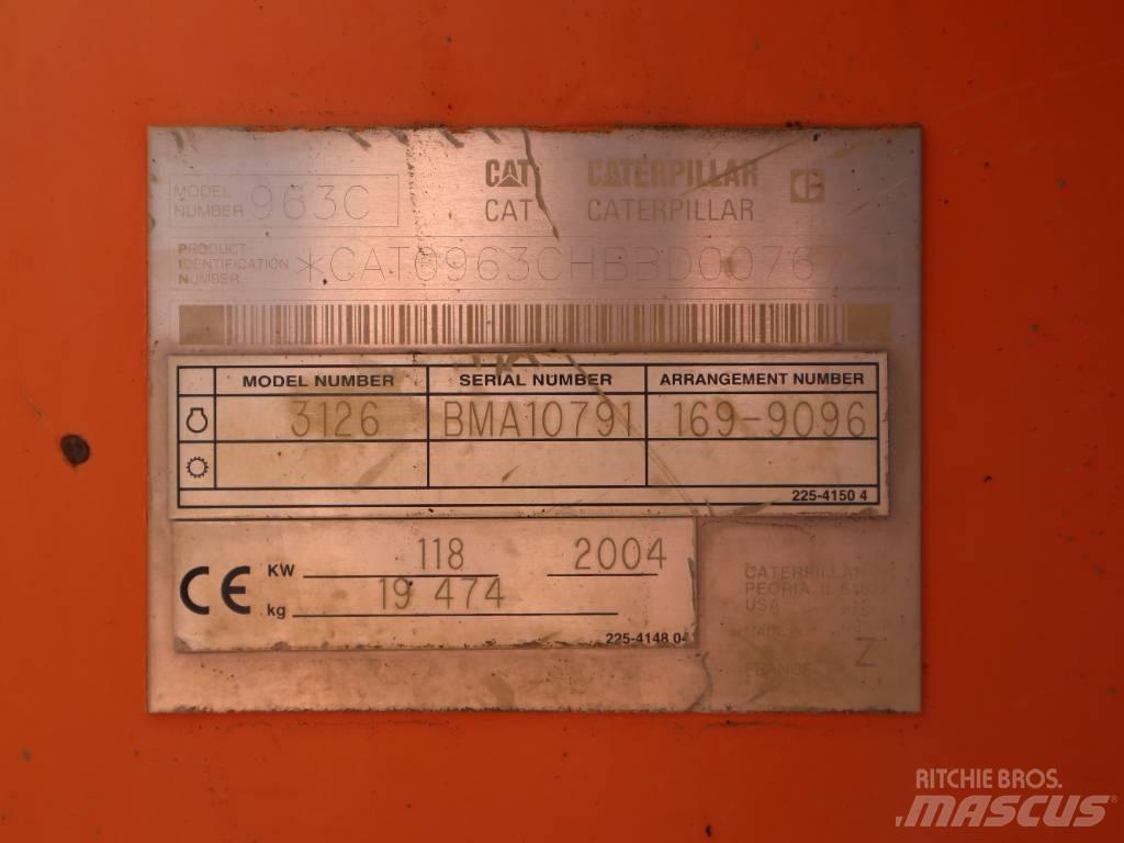 CAT 963 C Φορτωτές με ερπύστριες
