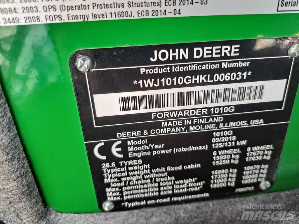 John Deere 1010G Μεταφορείς ξυλείας