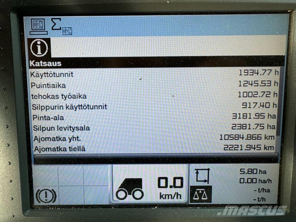 CLAAS Tucano 420 Θεριζοαλωνιστικές μηχανές