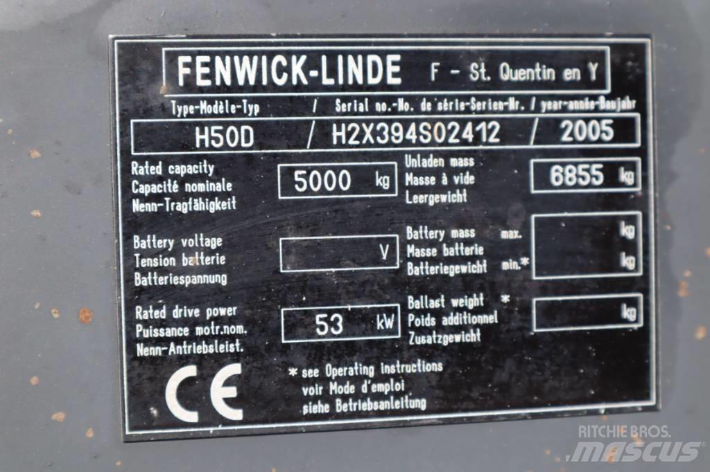 Linde H50D 5000 Kg Πετρελαιοκίνητα Κλαρκ
