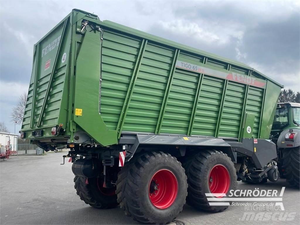 Fendt TIGO 65 XR Ρυμούλκα με διάταξη αυτοφόρτωσης
