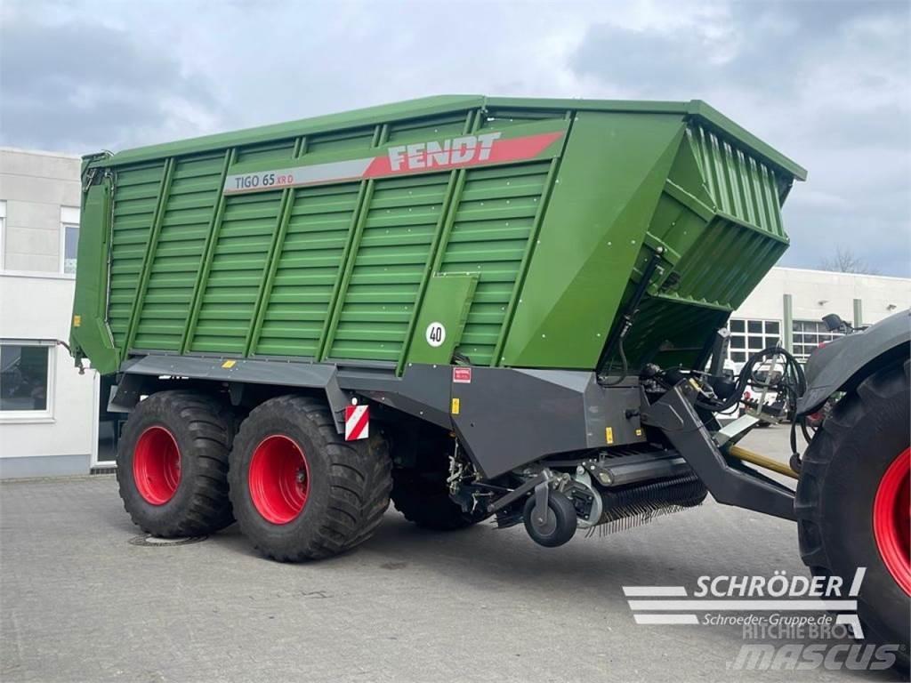 Fendt TIGO 65 XR Ρυμούλκα με διάταξη αυτοφόρτωσης