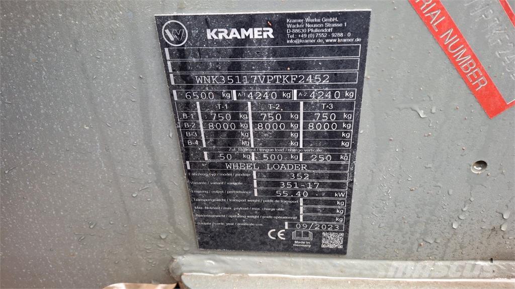 Kramer 8085T Μίνι φορτωτές