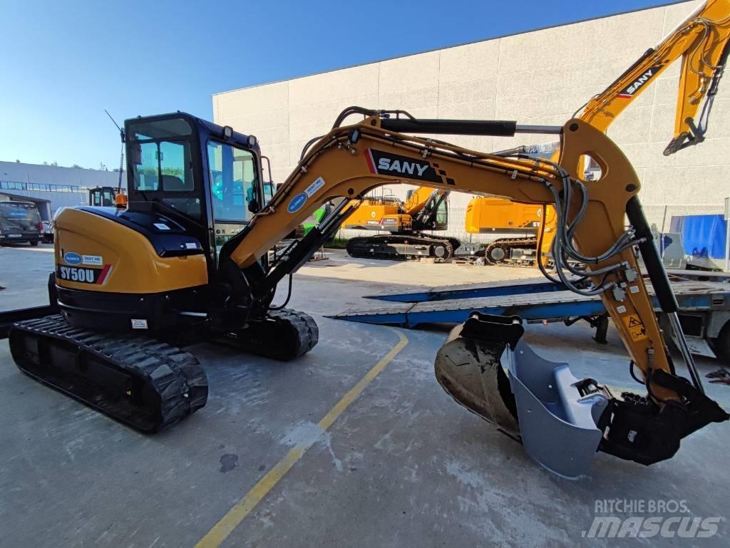 Sany SY50U PLUS Εκσκαφάκι (διαβολάκι) < 7t