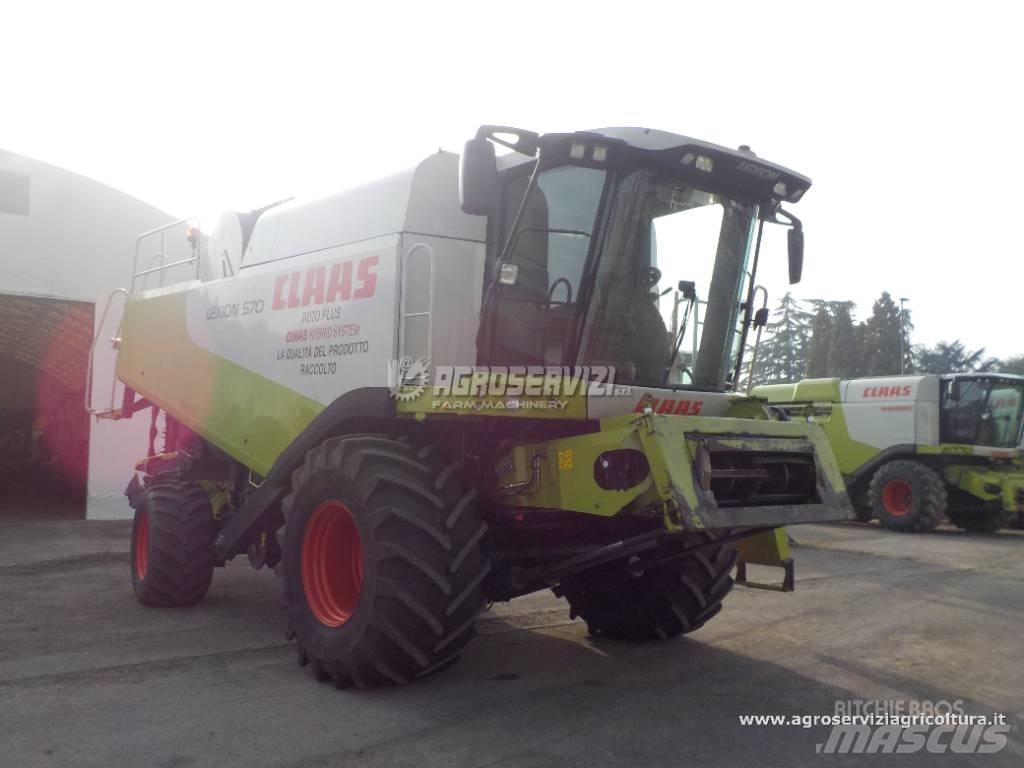 CLAAS LEXION 570 Θεριζοαλωνιστικές μηχανές