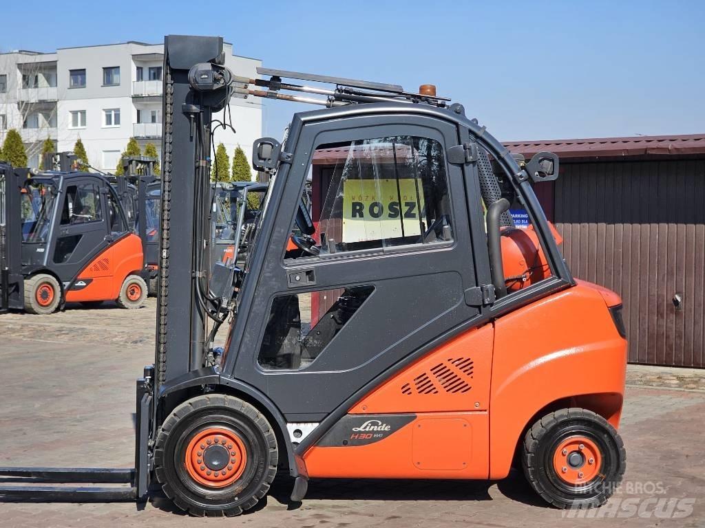 Linde H30T-02 Περονοφόρα ανυψωτικά κλαρκ με φυσικό αέριο LPG