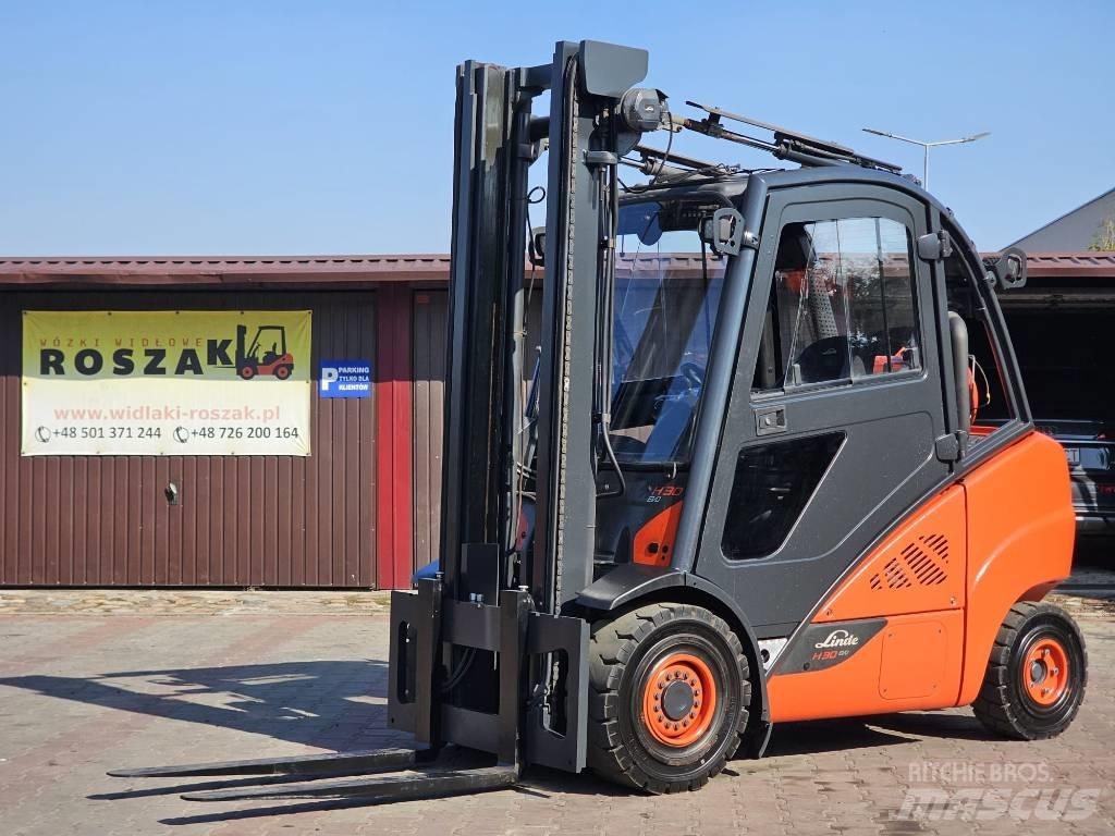 Linde H30T-02 Περονοφόρα ανυψωτικά κλαρκ με φυσικό αέριο LPG