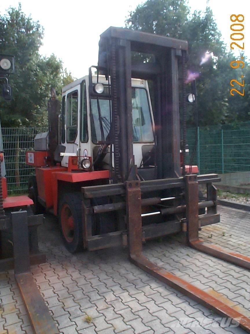 Kalmar GCD-80-9 Περονοφόρα ανυψωτικά κλαρκ με φυσικό αέριο LPG