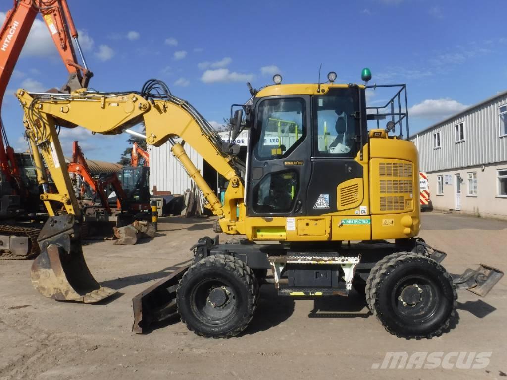 Komatsu PW118MR-11 Εκσκαφείς με τροχούς - λάστιχα