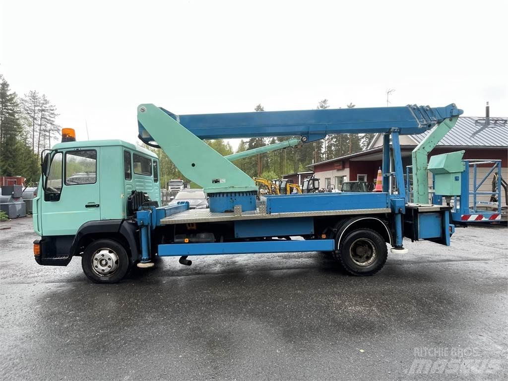 MAN L200 4x2-4300 Εναέριες πλατφόρμες τοποθετημένες σε φορτηγό