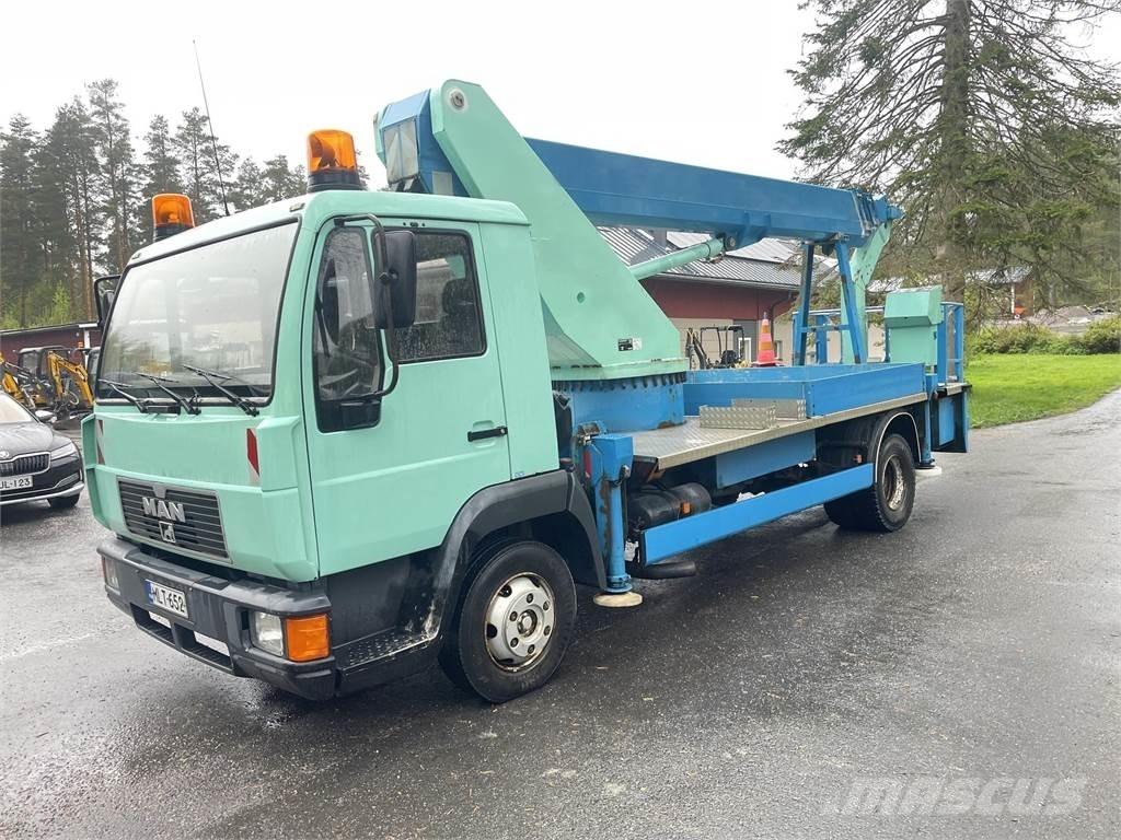 MAN L200 4x2-4300 Εναέριες πλατφόρμες τοποθετημένες σε φορτηγό