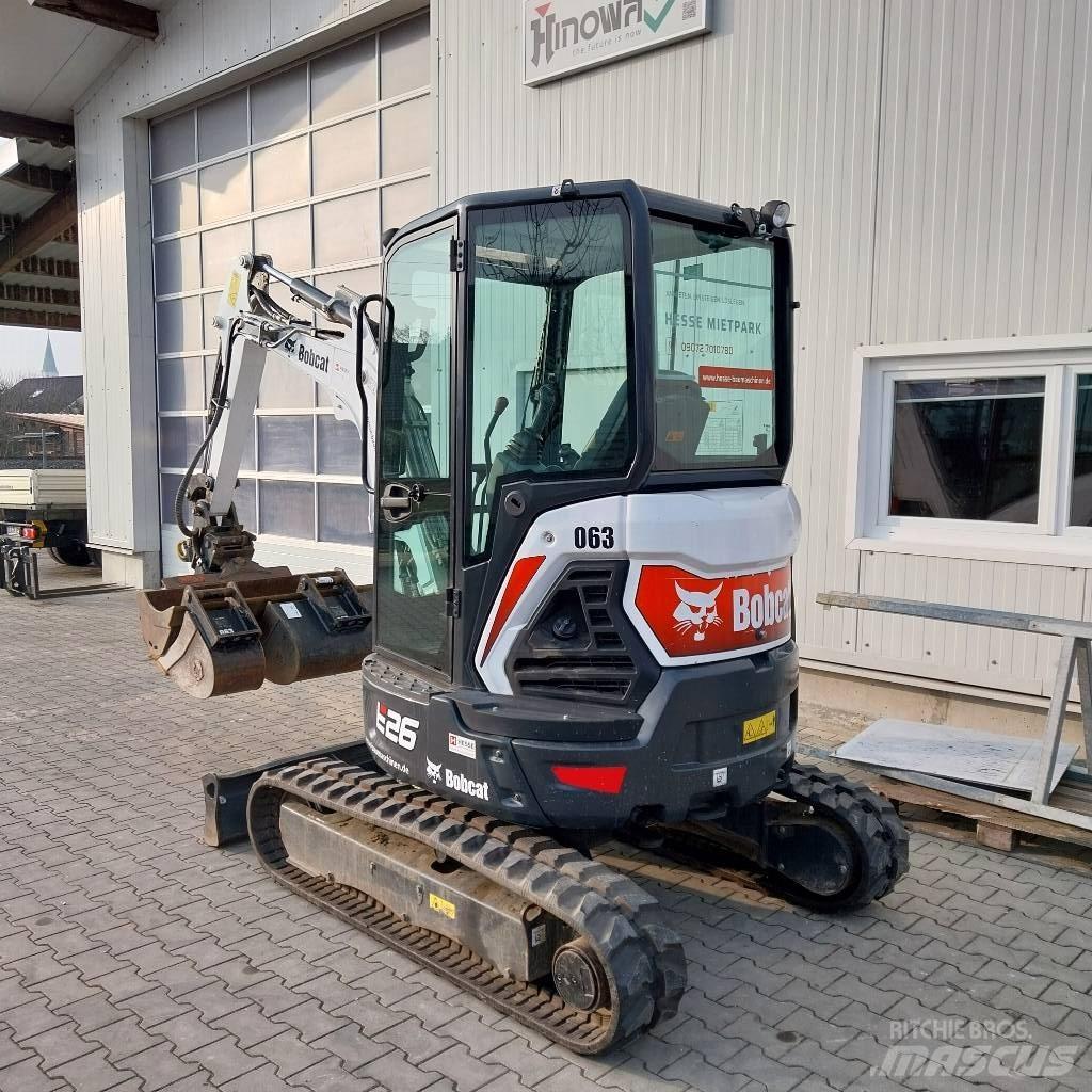 Bobcat E 26 Kabine Εκσκαφάκι (διαβολάκι) < 7t