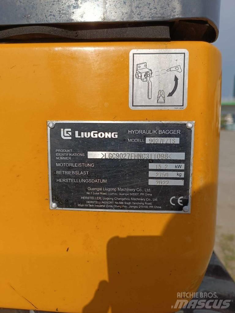 LiuGong 9027 FZTS Εκσκαφάκι (διαβολάκι) < 7t