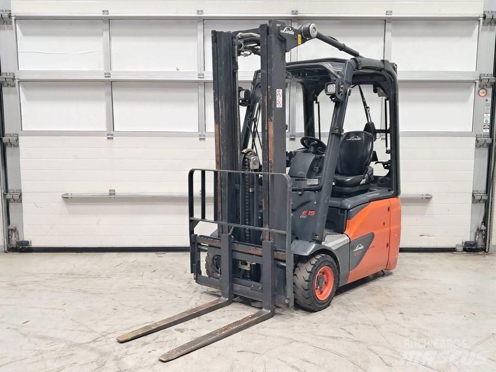 Linde E15-02 Ηλεκτρικά περονοφόρα ανυψωτικά κλαρκ