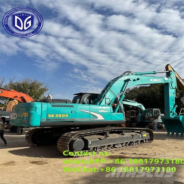 Kobelco SK350D Εκσκαφείς με ερπύστριες