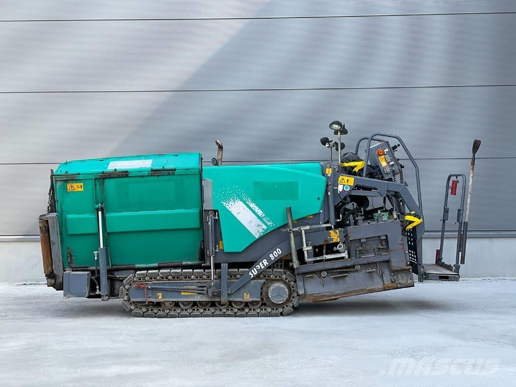 Vögele SUPER 800 Επίστρωση ασφάλτου