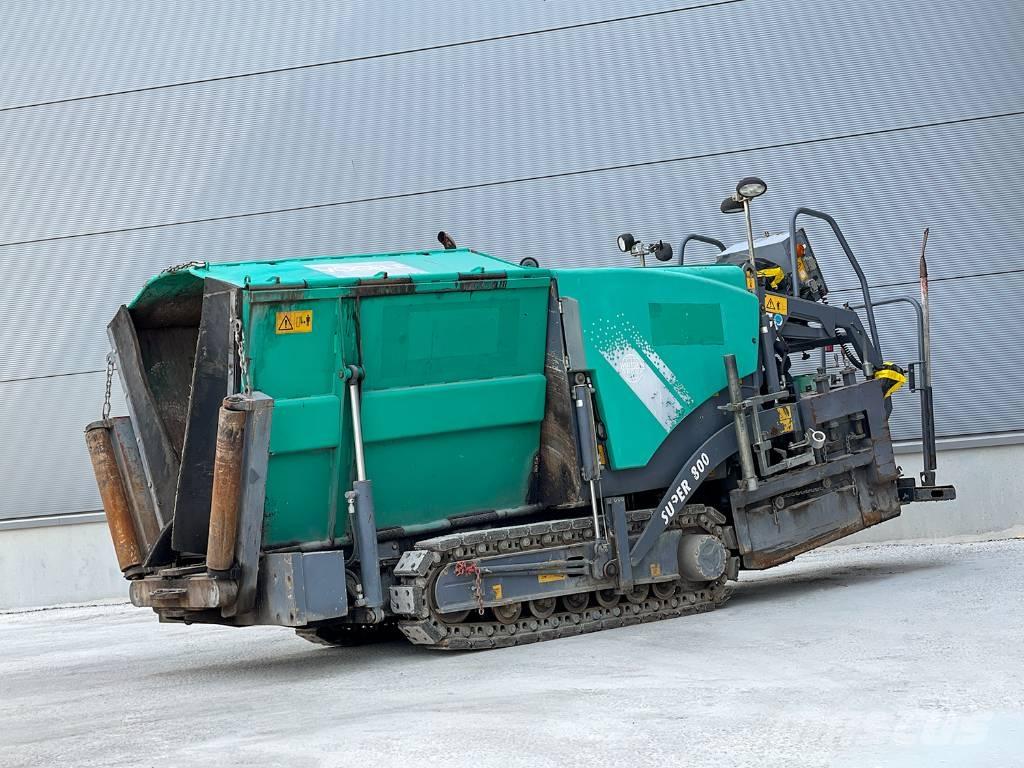 Vögele SUPER 800 Επίστρωση ασφάλτου