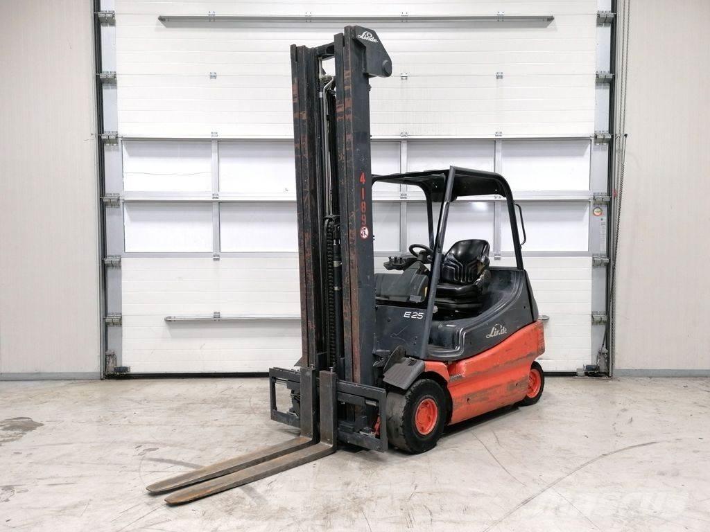 Linde E25-02 Ηλεκτρικά περονοφόρα ανυψωτικά κλαρκ