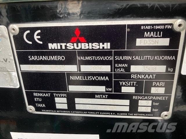 Mitsubishi FD35N Πετρελαιοκίνητα Κλαρκ