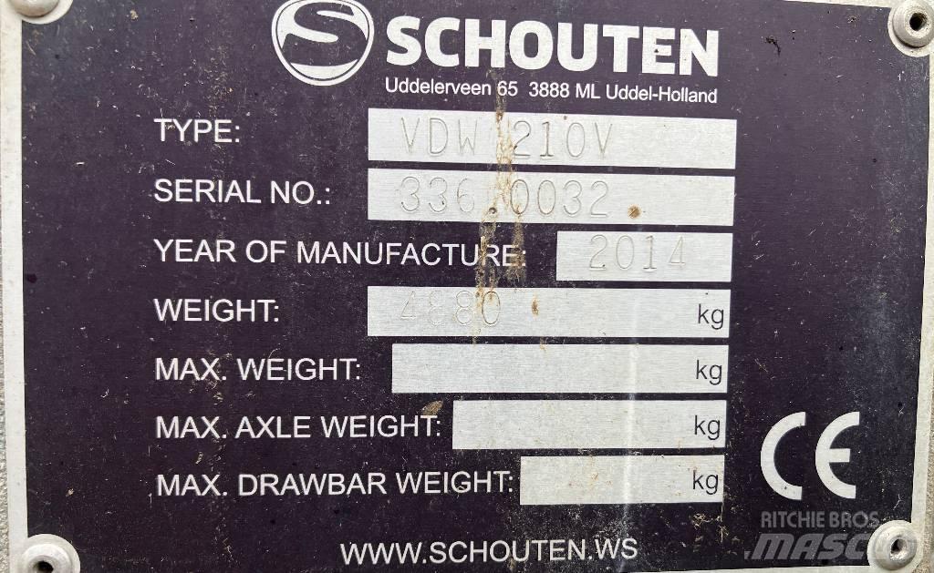 Schouten VDW 210 V Άλλα μηχανήματα κτηνοτροφίας και εξαρτήματα