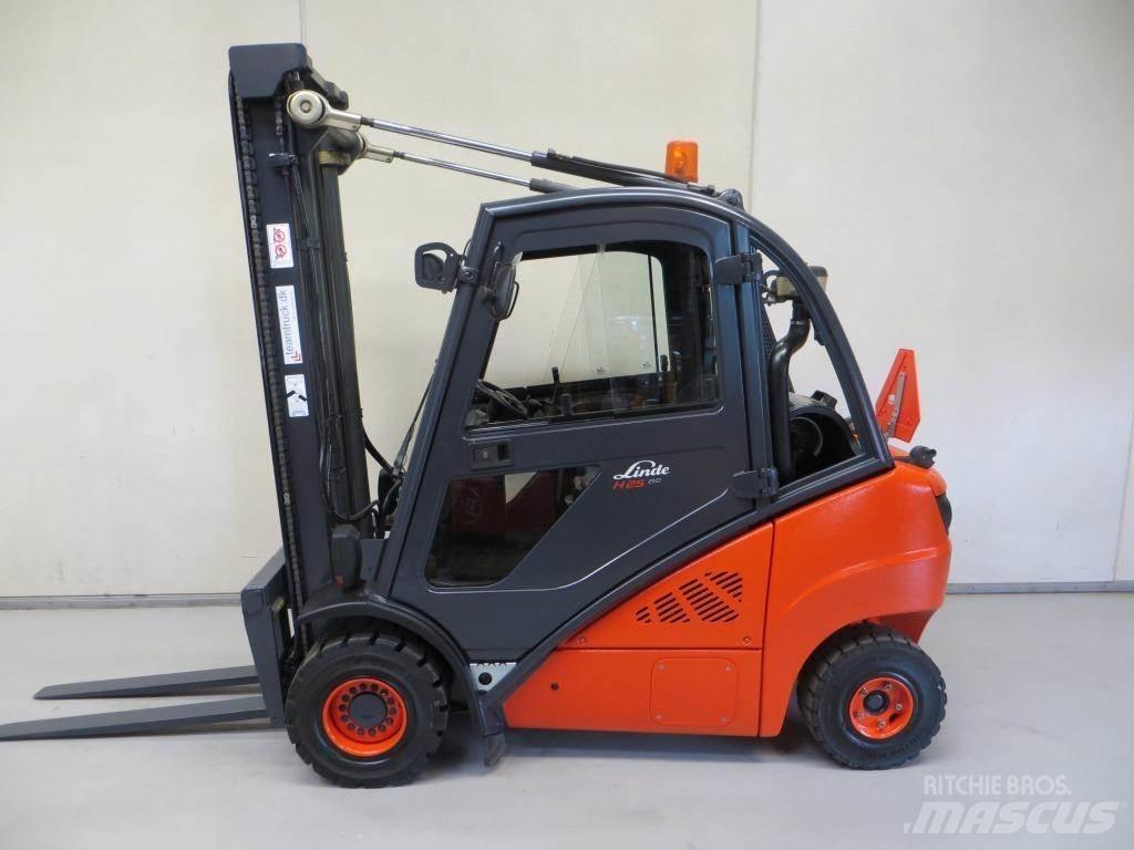 Linde H25T Περονοφόρα ανυψωτικά κλαρκ με φυσικό αέριο LPG