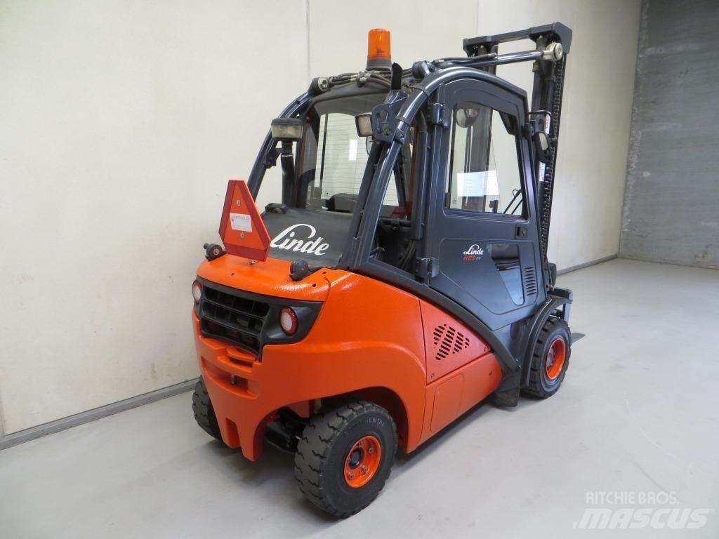 Linde H25T Περονοφόρα ανυψωτικά κλαρκ με φυσικό αέριο LPG