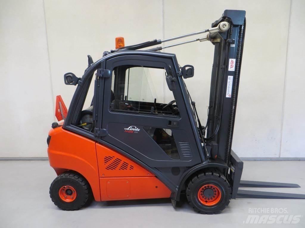 Linde H25T Περονοφόρα ανυψωτικά κλαρκ με φυσικό αέριο LPG