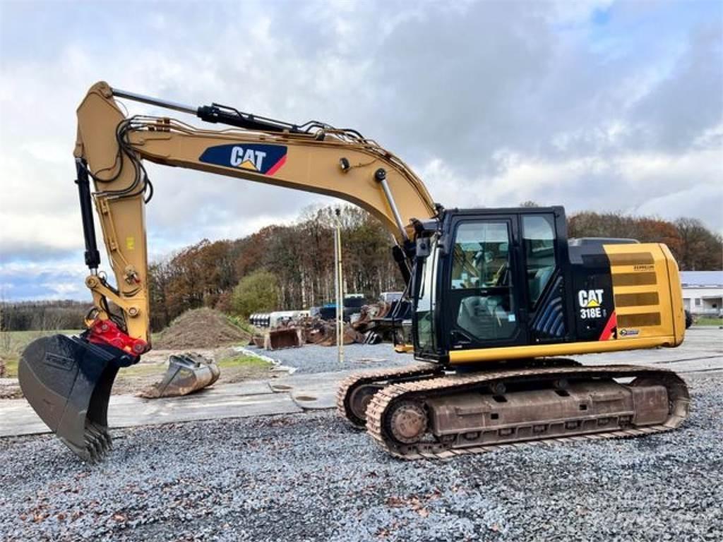CAT 318EL + HS21 Εκσκαφείς με ερπύστριες