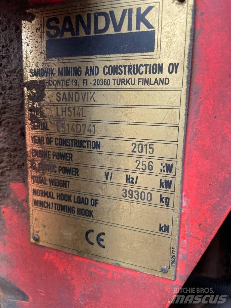 Sandvik LH 514 Υπόγειοι εκσκαφείς-φορτωτές