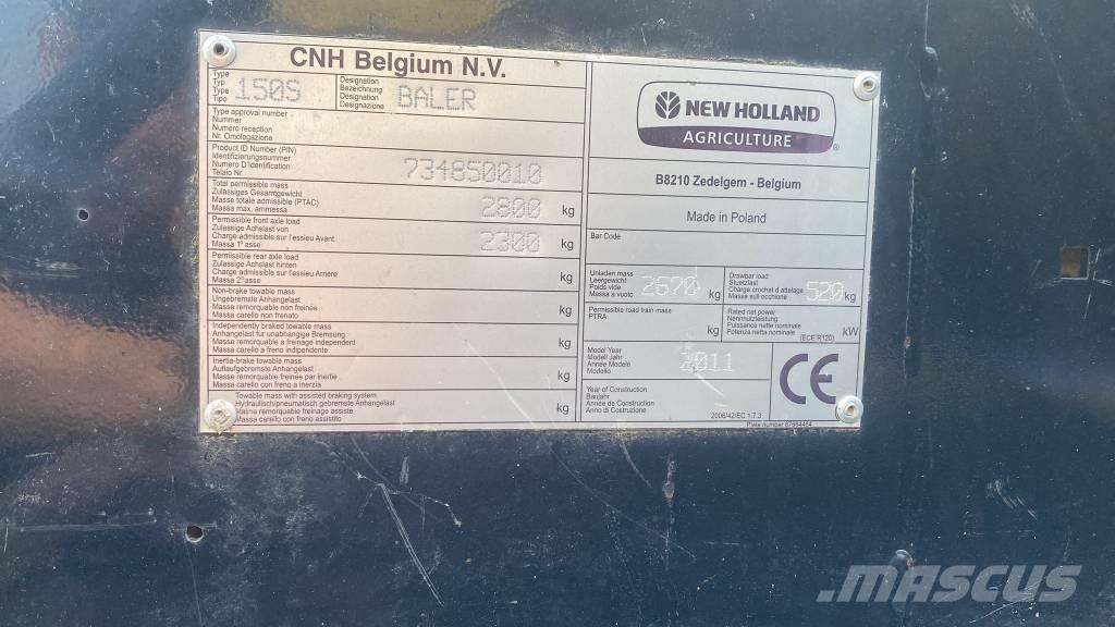 New Holland BR 7060 Πρέσες κυλινδρικών δεμάτων