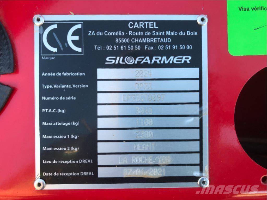 Silofarmer 280 Τεμαχιστές, κόπτες και ξετυλιχτές δεμάτων